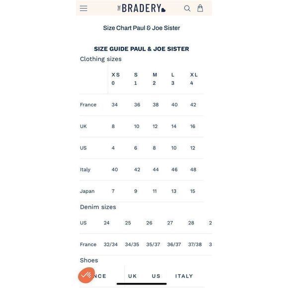 Paul & Joe Sister Perforated Crochet Top Bell Sleeves - Picture 5 of 5